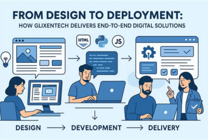 From Design to Deployment: How GlixenTech Delivers End-to-End Digital Solutions