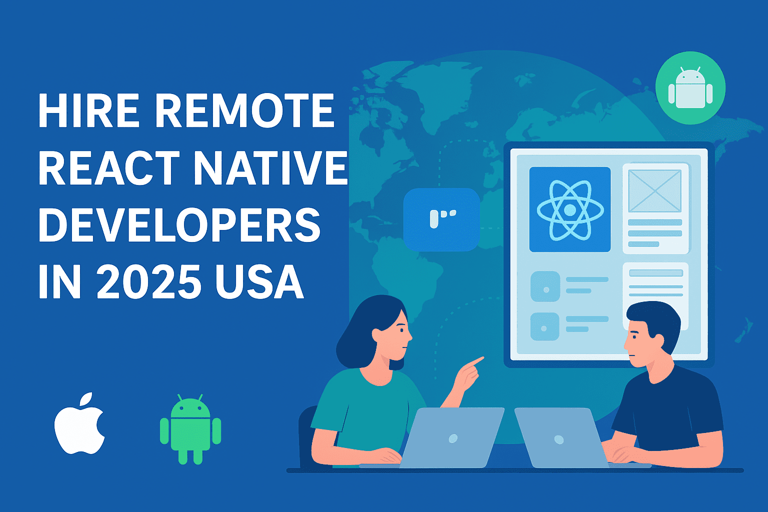 Hire React Native Developers Remotely in the USA – 2025 Insights